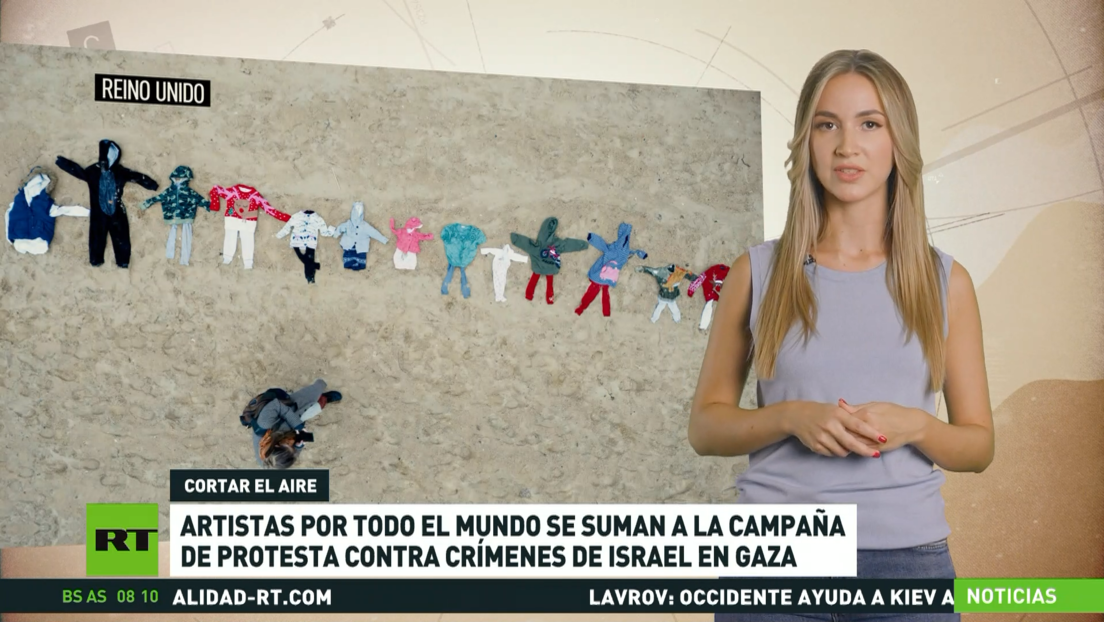 Artistas por todo el mundo se suman a la campaña de protesta contra crímenes de Israel en Gaza