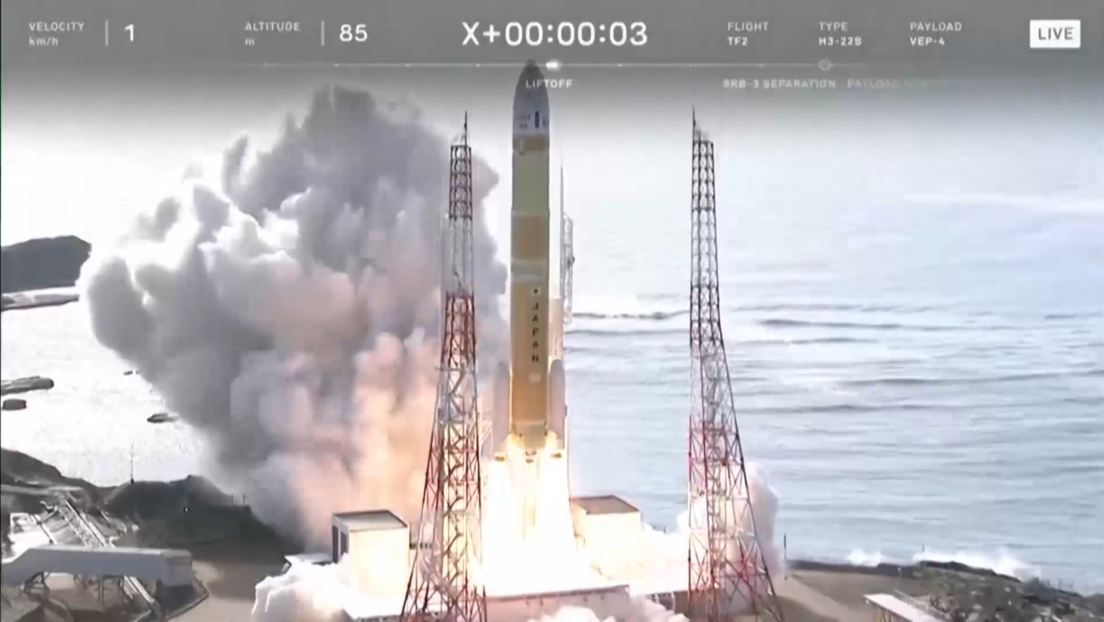 VIDEOS: Japón lanza con éxito su cohete insignia H3