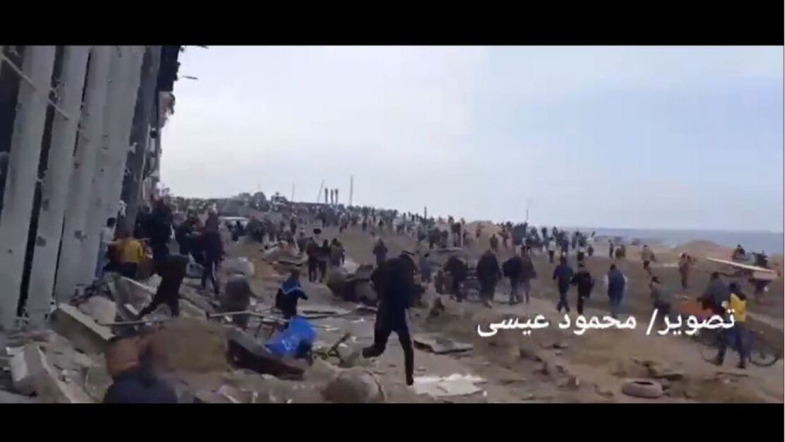 Israel abre fuego contra palestinos que esperaban ayuda humanitaria en Gaza (VIDEO)