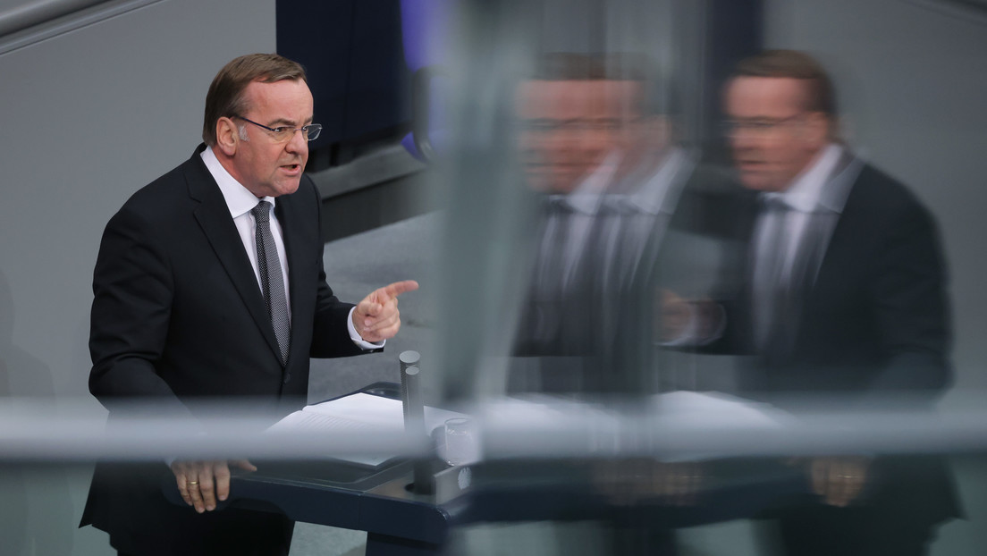 El ministro de Defensa, Boris Pistorius