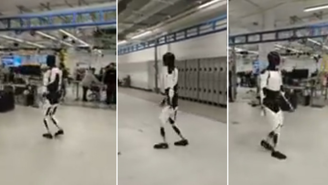 VIDEO: Musk muestra al androide de Tesla paseando por una fábrica