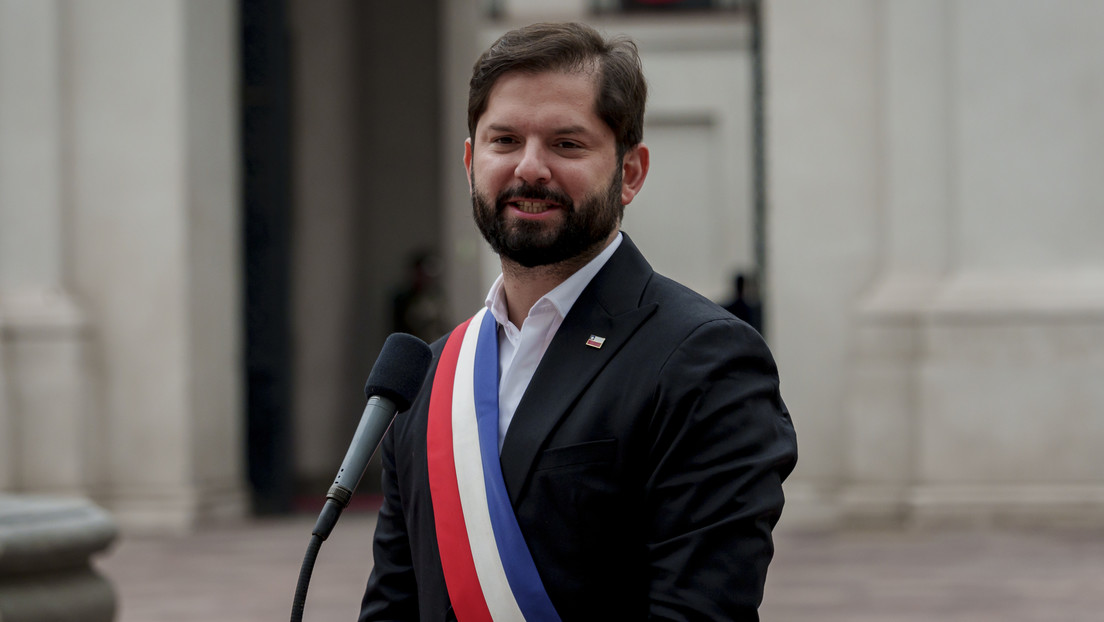 El presidente izquierdista de Chile, Gabriel Boric