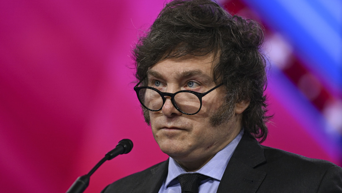 El presidente de Argentina, Javier Milei