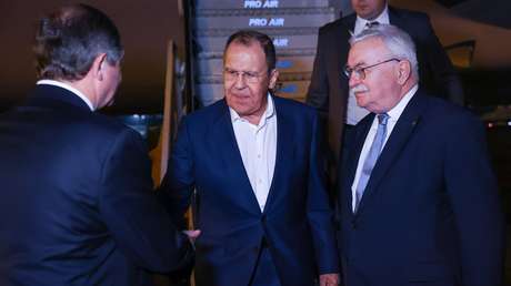 Lavrov llega a Río de Janeiro para participar en una reunión de cancilleres del G20