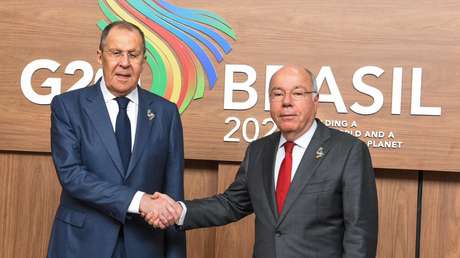 Canciller de Brasil advierte al G20 que "la gobernanza global necesita una profunda revisión"