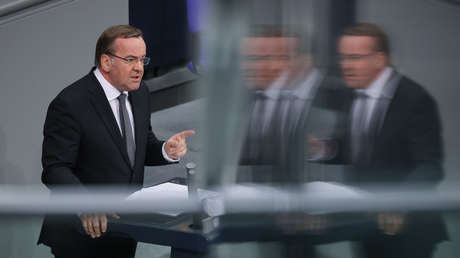 El ministro de Defensa, Boris Pistorius