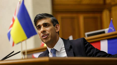 El primer ministro del Reino Unido, Rishi Sunak