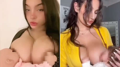 Modelos de OnlyFans 'amamantando' muñecos inundan Instagram