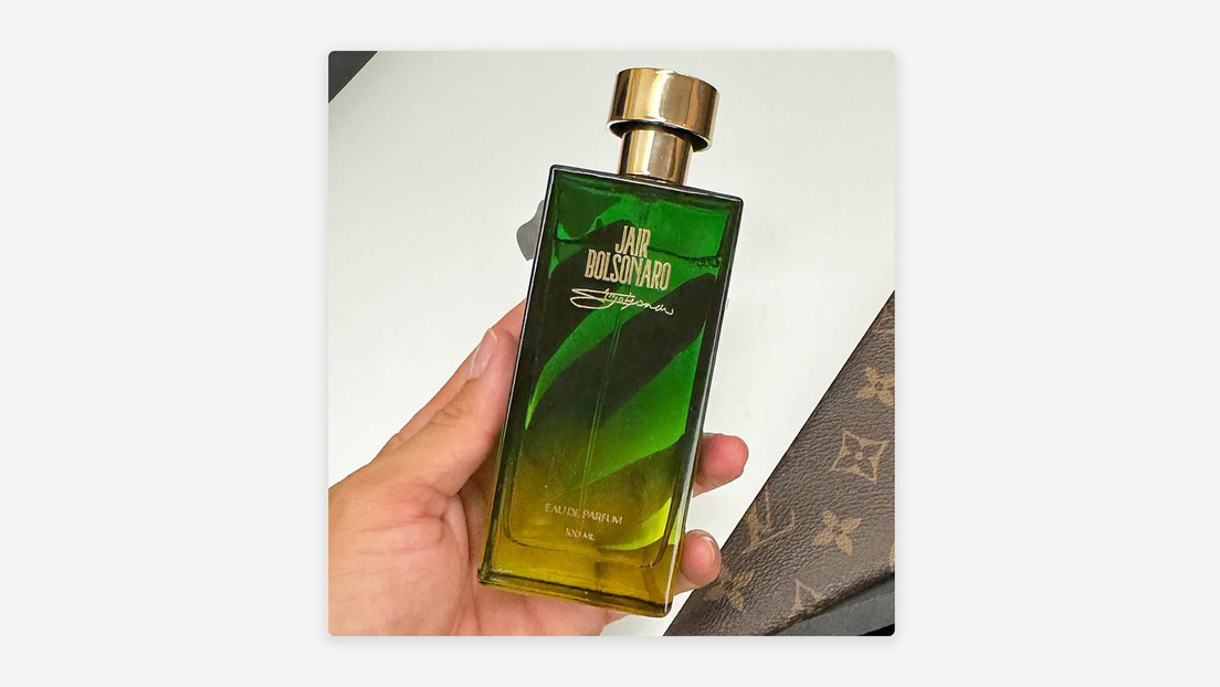 Bolsonaro lanza al mercado brasileño un perfume con esencia de "fuerza masculina"
