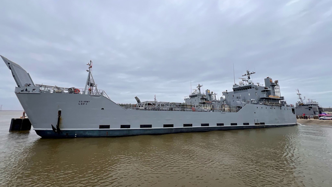 EE.UU. envía un buque para crear un corredor marítimo en Gaza