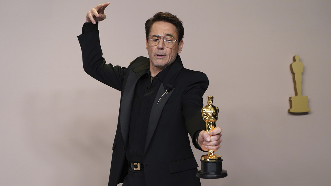 Robert Downey Jr. gana su primer Oscar