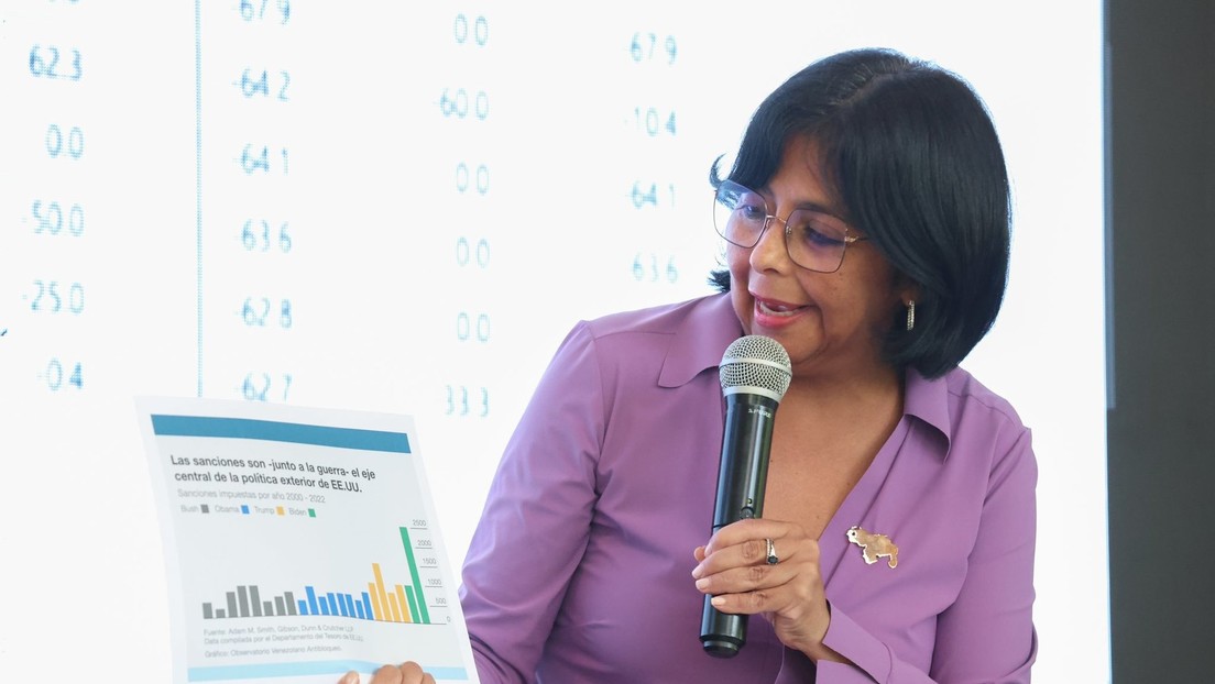 Delcy Rodríguez explica por qué las sanciones de EE.UU. contra Venezuela afectan a toda la región