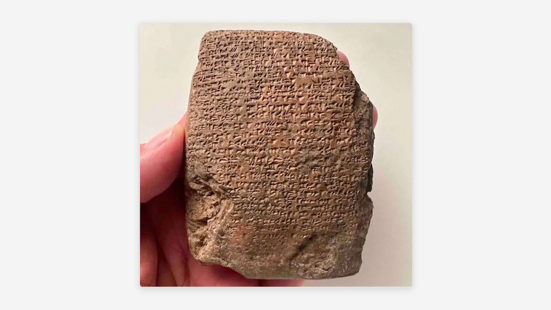 Una tablilla de hace 3.300 años avisa de una invasión catastrófica