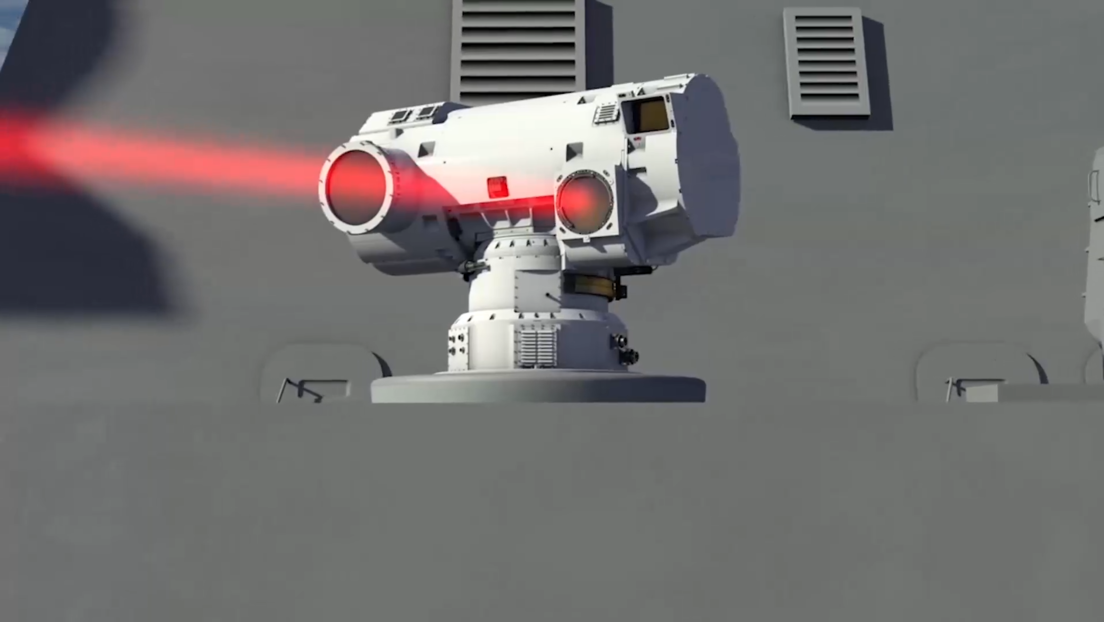 Así actúa el láser británico que acierta "a una moneda a un kilómetro de distancia"