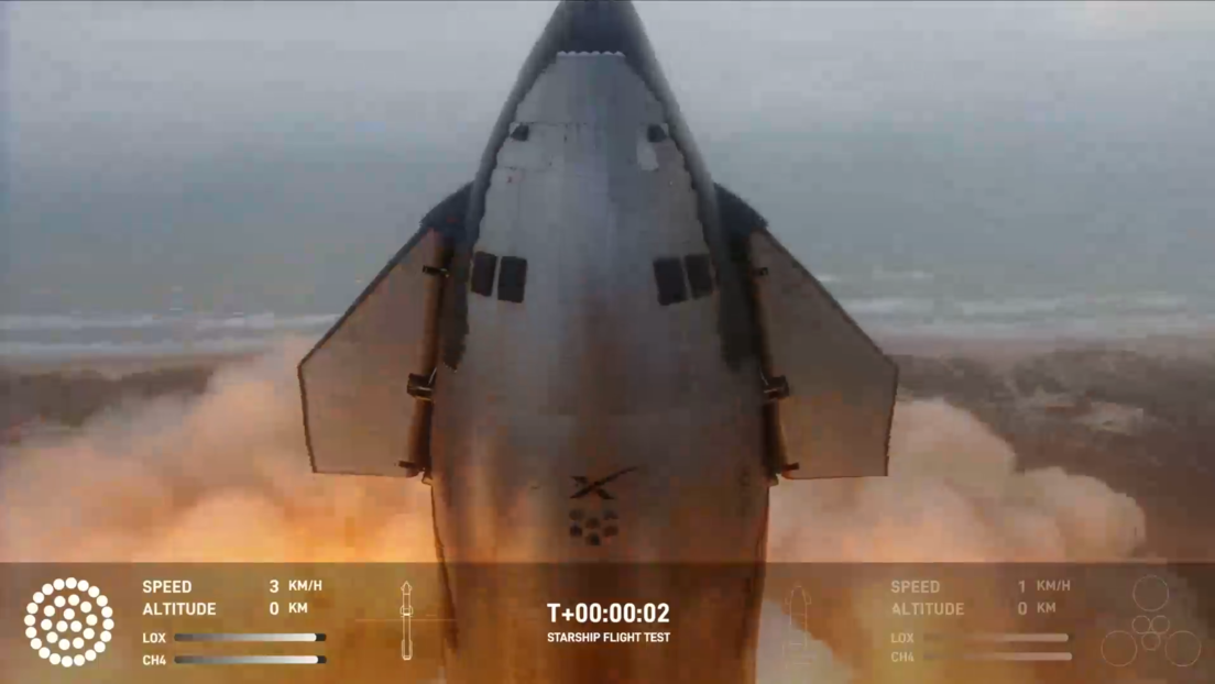 SpaceX pierde su Starship en su tercer vuelo de prueba