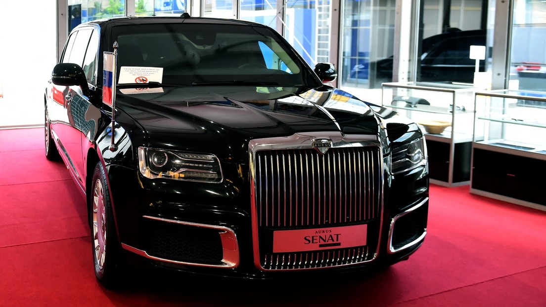 Kim Jong-un llega por primera vez a un acto público en un Aurus regalado por Putin