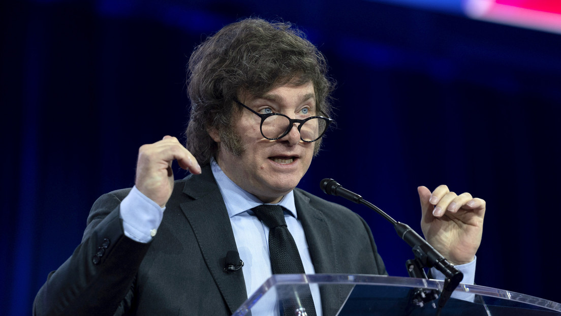 El presidente de Argentina, Javier Milei