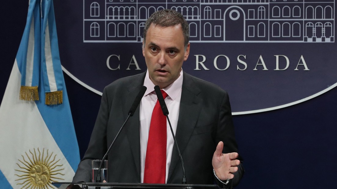 El vocero presidencial de Argentina, Manuel Adorni