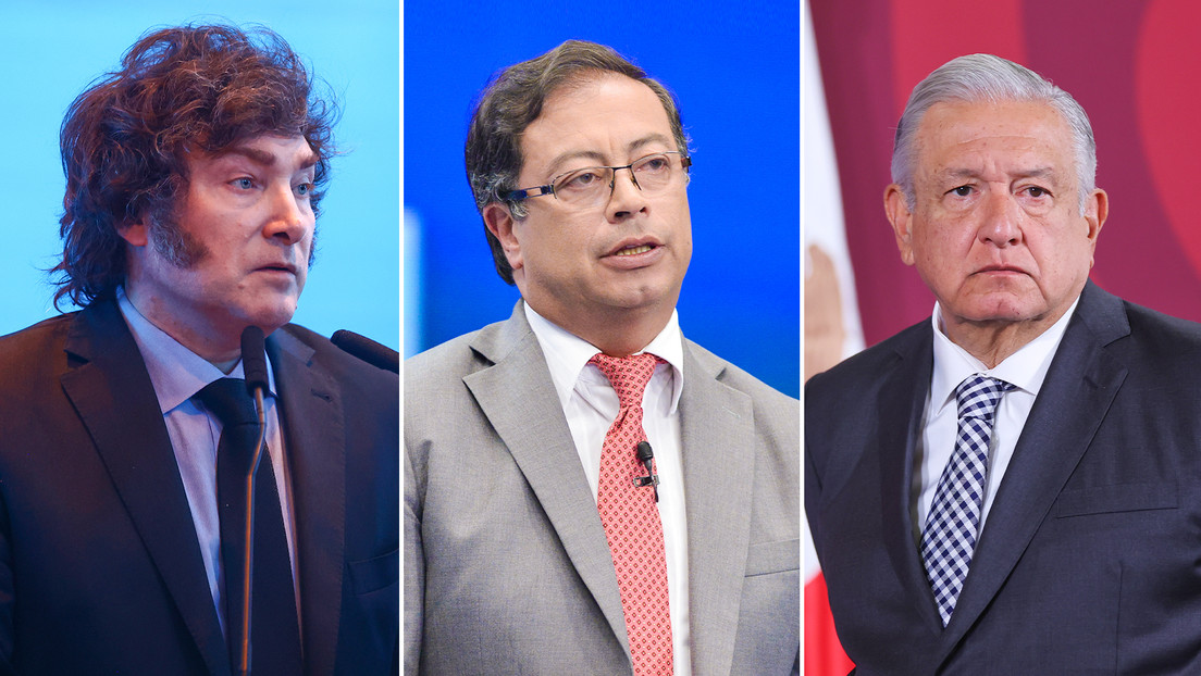 "Ignorante" y "asesino terrorista": los duros dichos de Milei contra López Obrador y Petro