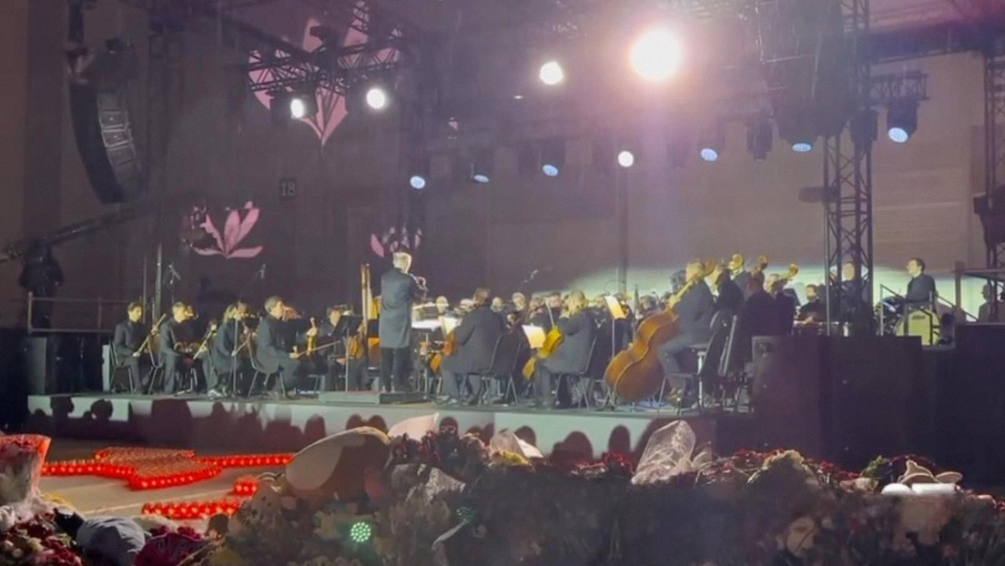 VIDEO: Concierto en memoria de las víctimas del atentado del Crocus City Hall