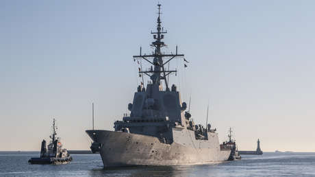 Dos buques de guerra españoles, desplegados cerca de Rusia