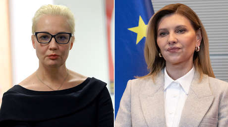 La esposa de Zelenski y la viuda de Navalny se niegan a asistir a un discurso de Biden