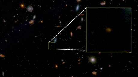 El James Webb identifica una rara galaxia que murió muy joven