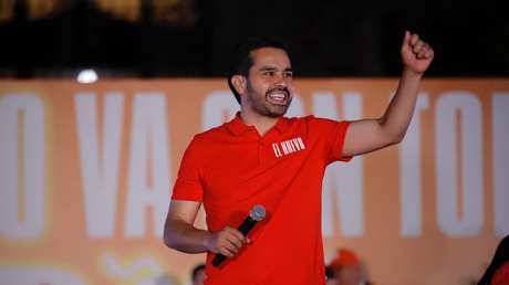 El candidato presidencial mexicano Jorge Álvarez Máynez