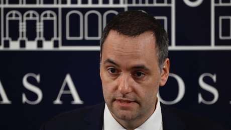 El vocero presidencial argentino, Manuel Adorni