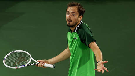 El tenista ruso, Daniíl Medvédev