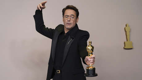 Robert Downey Jr. gana su primer Oscar