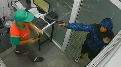 Así fue la ejecución de un empleado de una estación de servicio a manos de un sicario en Argentina