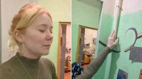 VIDEOS: El dúo de una chica y una tubería ruidosa cautiva a los internautas