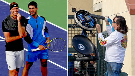 'Invasión' de abejas paraliza el partido entre Alcaraz y Zverev (VIDEOS)