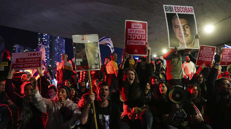 VIDEOS, FOTOS: Protestas masivas en Israel contra "Bibi Escobar"