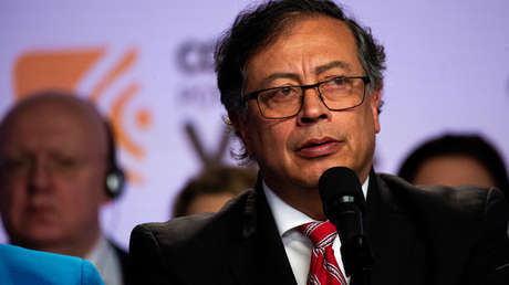El presidente de Colombia, Gustavo Petro