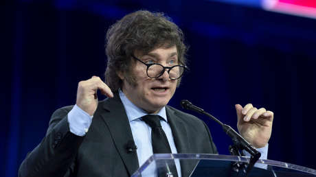 El presidente de Argentina, Javier Milei