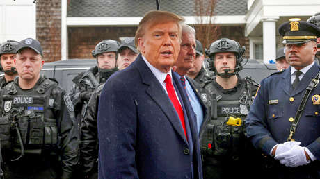 Trump comparte un video con imagen de Biden atado de pies y manos