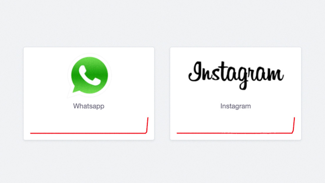 WhatsApp e Instagram sufren fallos masivos