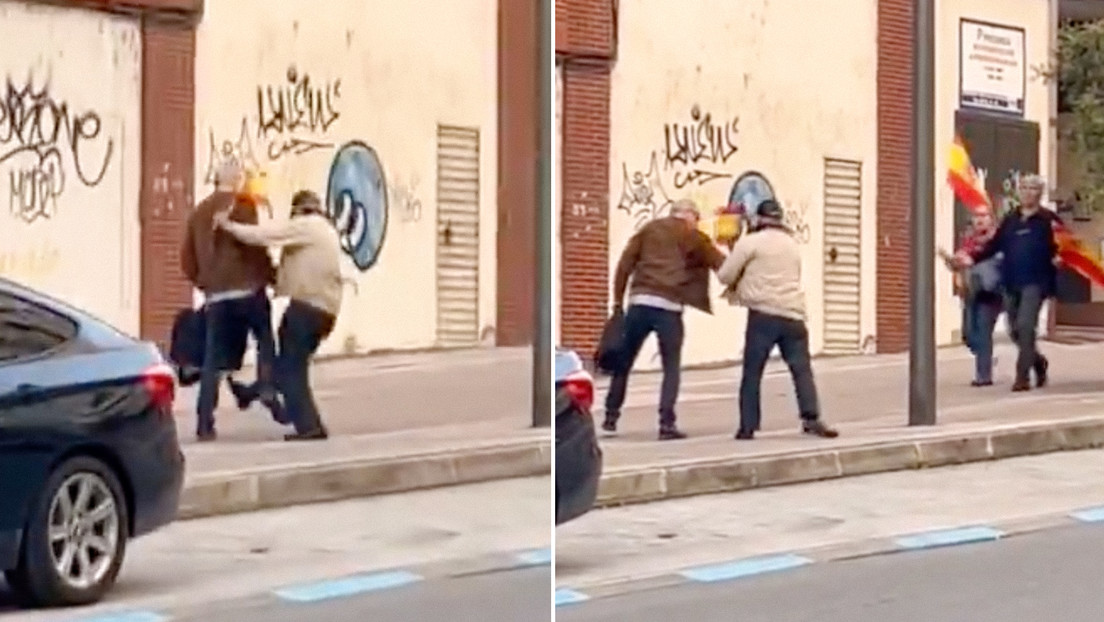 Manifestantes de ultraderecha agreden a un concejal del PSOE en una ciudad española