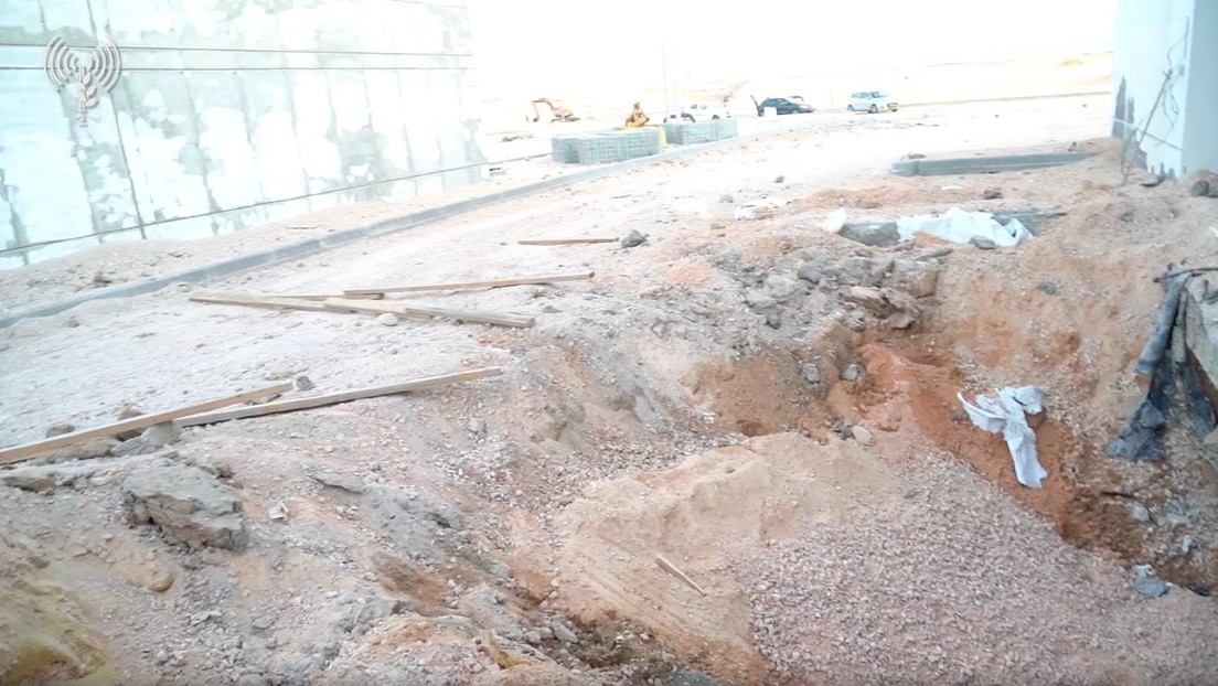 Israel muestra los daños sufridos en una base militar por el ataque iraní (VIDEO)