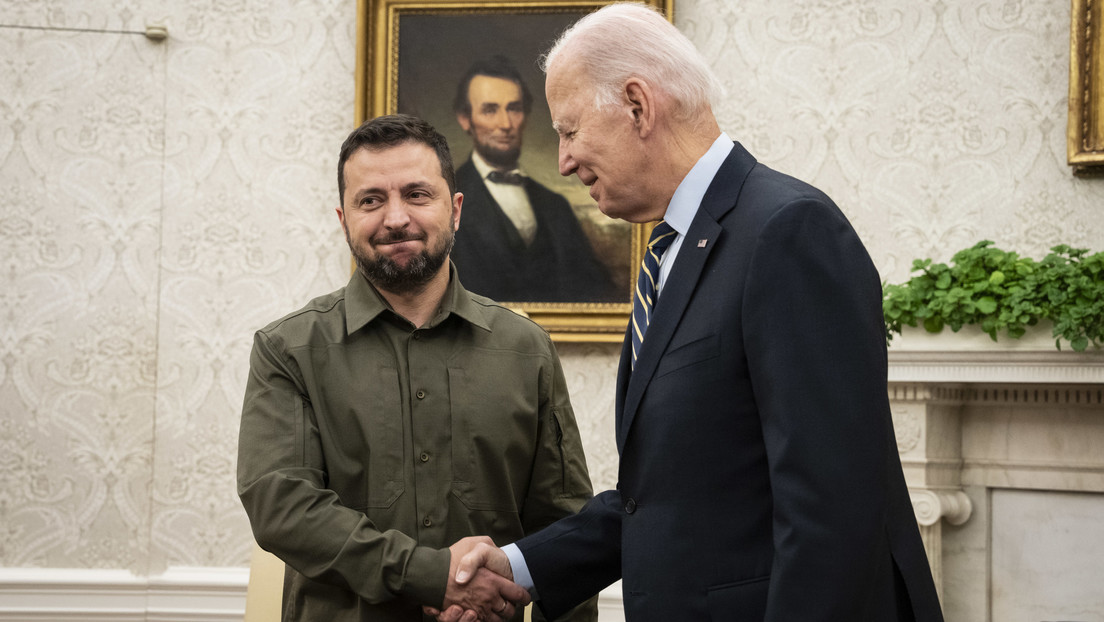 Biden reconoce que el dinero destinado a Ucrania e Israel se quedará en EE.UU.