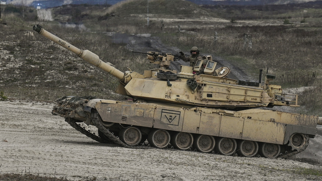Revelan el número de tanques Abrams perdidos recientemente por Ucrania
