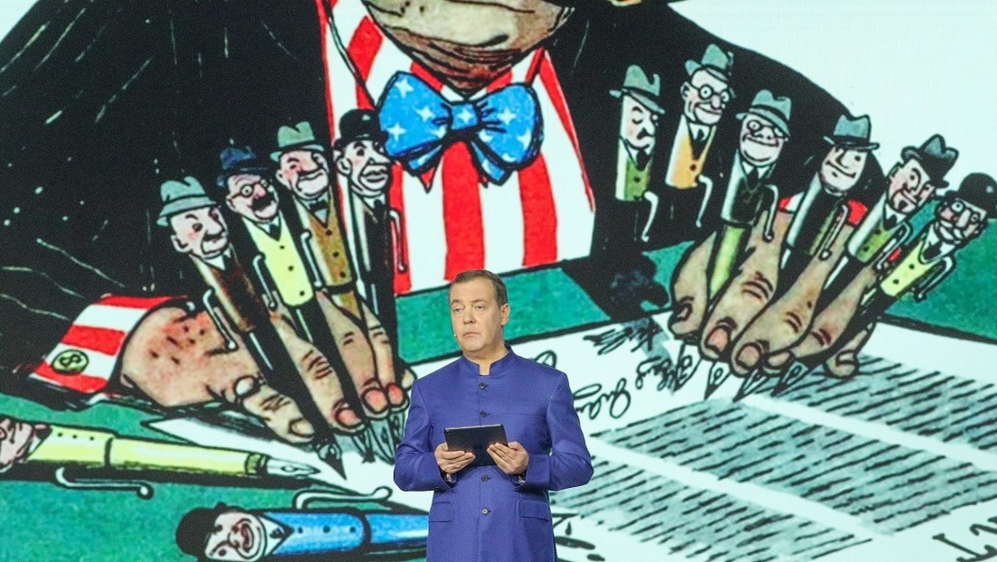 Medvédev: "Los alegres bastardos de EE.UU. votaron para maximizar el número de víctimas en Ucrania"