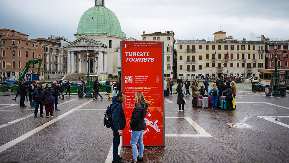 La nueva tarifa de entrada turística a Venecia desata las protestas vecinales