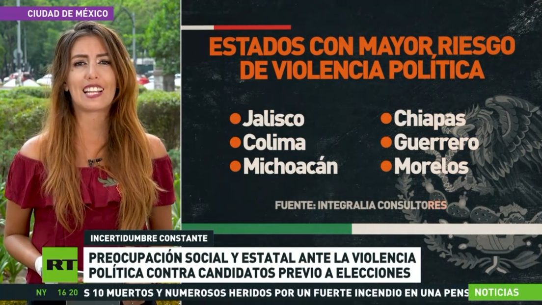 Estudio revela que el actual proceso electoral mexicano es el más peligroso de la historia para los candidatos