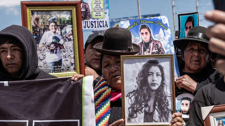 Viuda de manifestante arremete contra el Gobierno de Boluarte en Perú