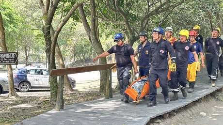 Casi mil personas están atrapadas en las montañas de un parque de Taiwán tras el sismo