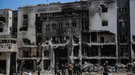 El mayor hospital de Gaza "se ha convertido en un cementerio"