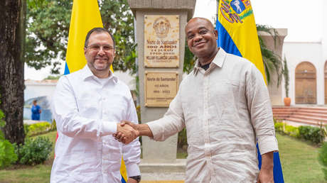 Cancilleres de Colombia y Venezuela se reúnen para "profundizar relaciones armónicas"